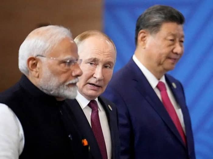 cumbre ocs 2025 modi, putin, xi
