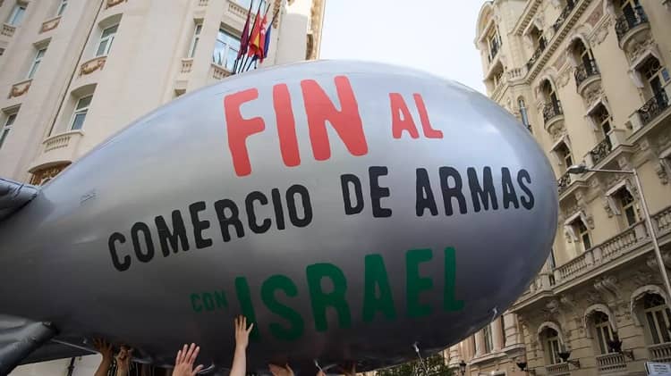 españa exige embargo de armas a Israel