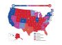 Mapa de los feudos electorales EEUU