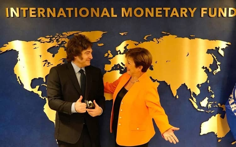 FMI y milei Argentina