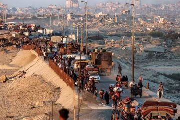 Gaza, desplazamiento forzado de Israel sep 2025