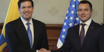 eeuu Ecuador, marco rubio y noboa