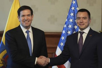 eeuu Ecuador, marco rubio y noboa