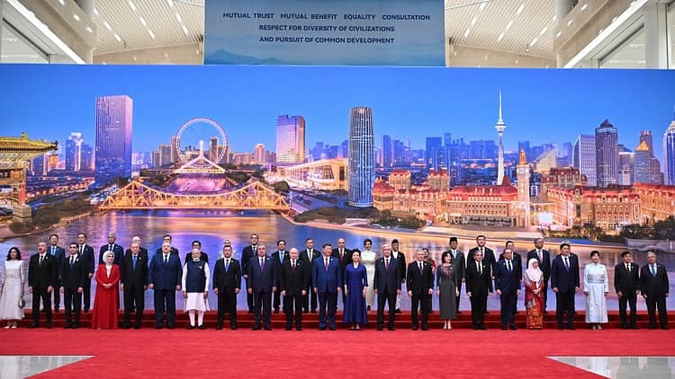 cumbre OCS en china 2025