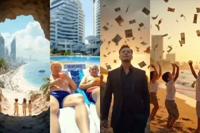 riviera de gaza para Trump IA israelita