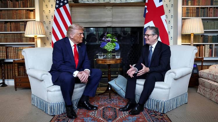 trump starmer eeuu reino unido
