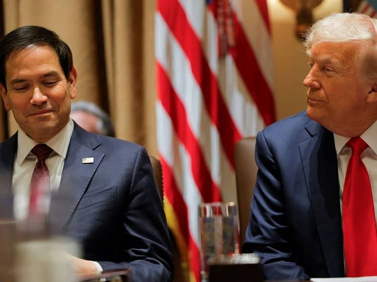 trump y marco rubio eeuu