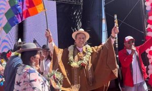 Tuto, campaña electoral El alto