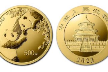 yuan monedas de oro diseño de panda