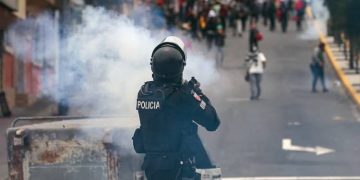Ecuador represión a protestas sociales