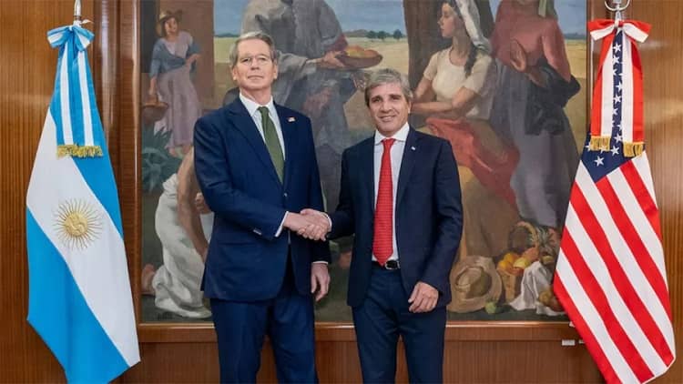 eeuu argentina, bessent y caputo