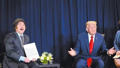 Milei y trump Argentina eeuu