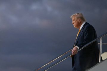 trump, arribando a japón oct 2025