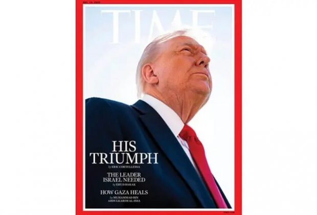 Trump portada revista Time 2025