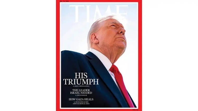 Trump portada revista Time 2025