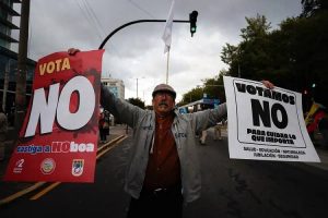 Ecuador gana No a Noboa en referendum