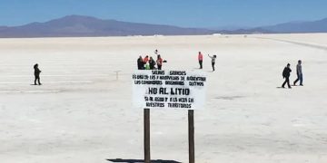Salinas grandes Argentina, litio
