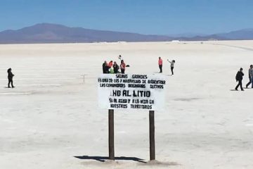 Salinas grandes Argentina, litio