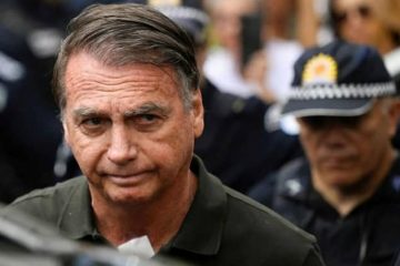 bolsonaro, tobillera