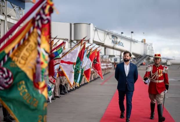 presidente chile, Boric en Bolivia