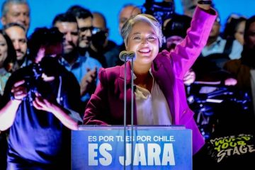 jara, partido comunista, cierre campaña elecciones chile 2025