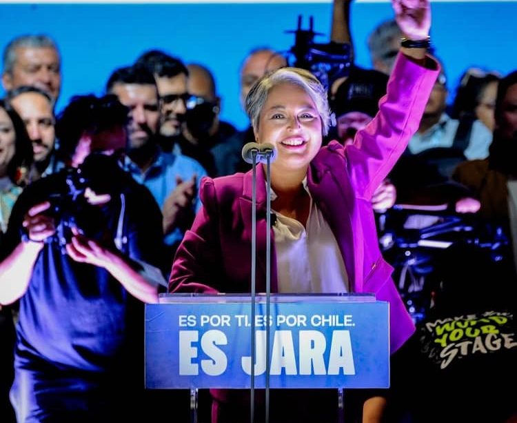 jara, partido comunista, cierre campaña elecciones chile 2025