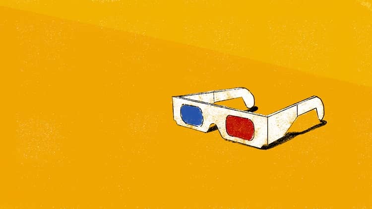 lentes 3d cultura del especátulo y miedo