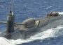 Submarino fuerza naval de EEUU en el pacífico