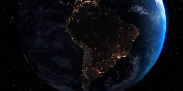 américa latina globo terraqueo