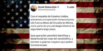 Daniel Noboa, Ecuador y EEUU