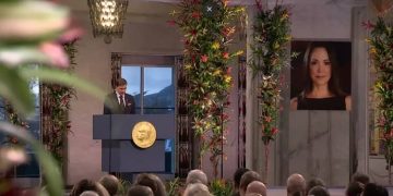 entrega nobel de la paz Machado