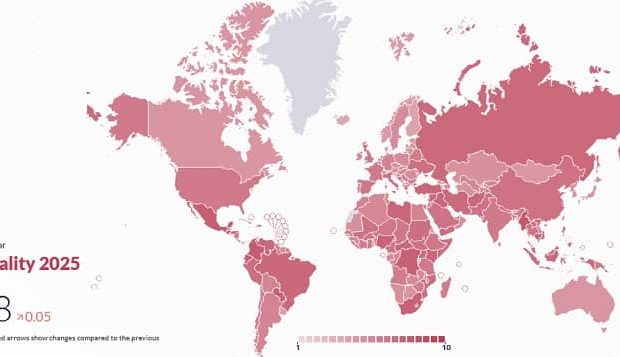 índice de criminalidad 2025