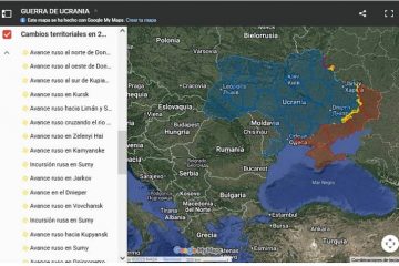 mapa guerra ruso ucarniniana captura Descifrando la guerra