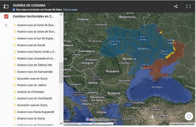 mapa guerra ruso ucarniniana captura Descifrando la guerra