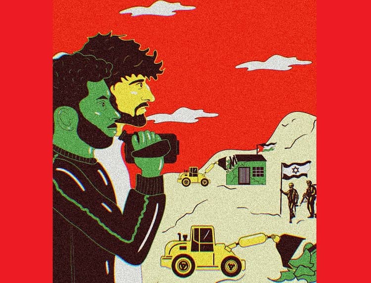 representación del documental No hay otra tierra