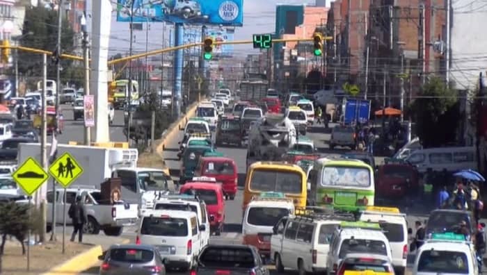 transporte, tráfico vehicular, bolivia,