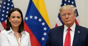 trump y machado eeuu