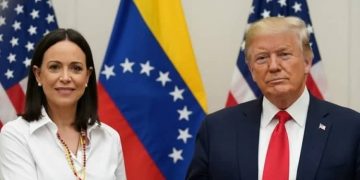 trump y machado eeuu