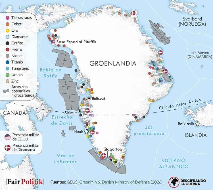 groenlandia mapa