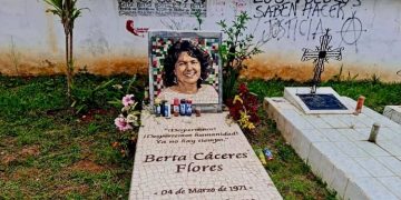 tumba berta cáceres Honduras