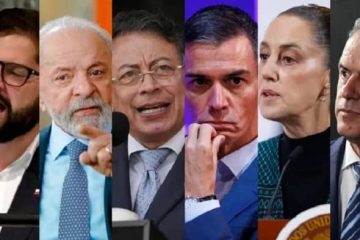 chile, brasil colombia españa méxico uruguay contra intervención de EEUU en Venezuela