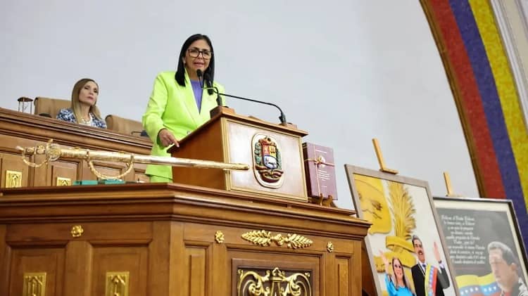 Delcy Rodriguez presidenta encargada Venezuela