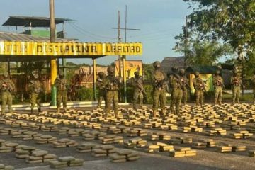 incautación narotráfico Colombia en frontera ecuador