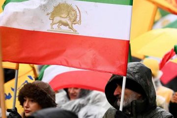 irán, bandera de la monarquía