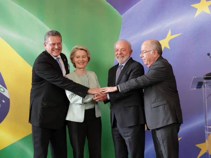 acuerdo UE Mercosur cuenta X Ursula von der Leyen