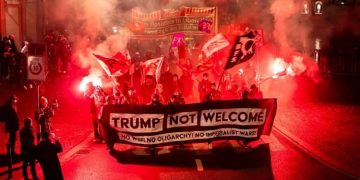 protestas zurich enero 2026 contra trump