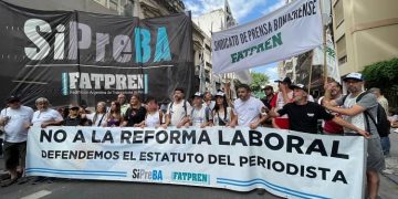 argentina protestas prensa contra reforma laboral 2026