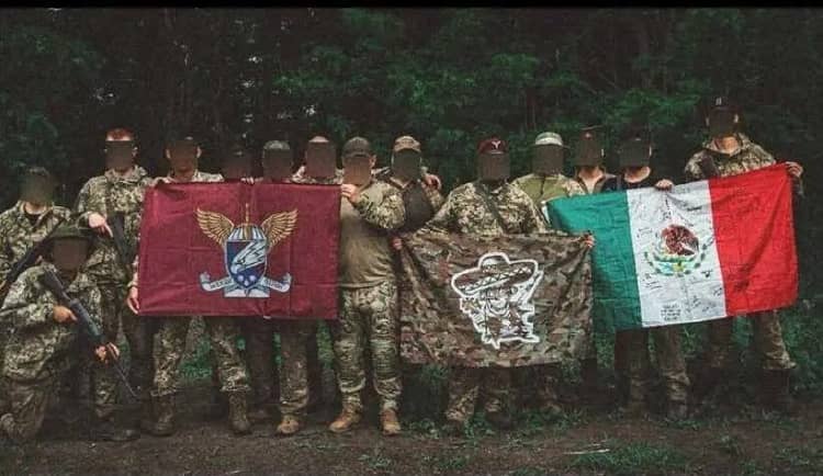 guerra ucrania, grupo mexicano de mercenarios
