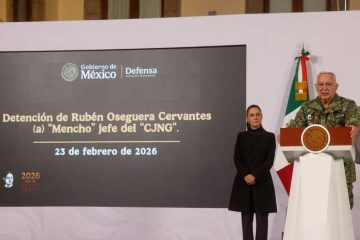 méxico, conferencia secretario Defensa sobre muerte El Mencho