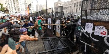 protestas contra refoma laboral argentina
